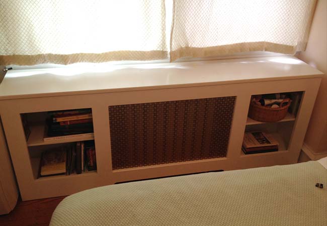 mission style radiator cover