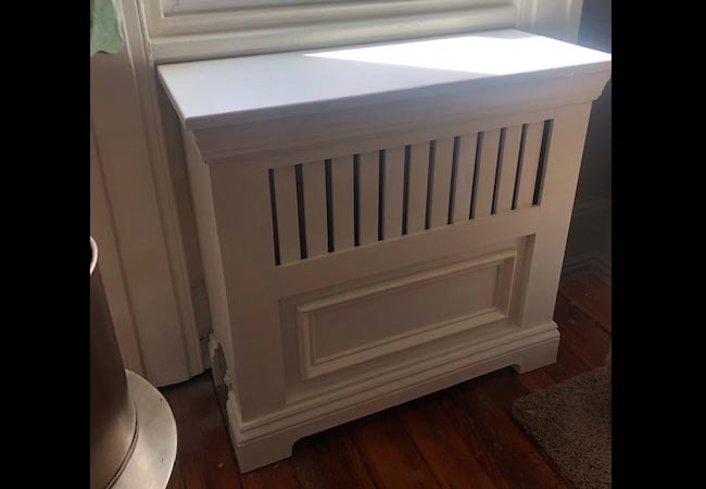 mission style radiator cover